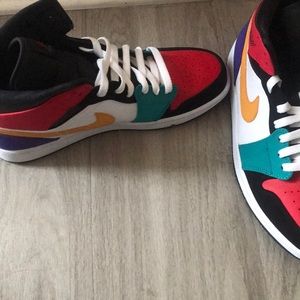 Air Jordan 1s Multi Color Worn Once